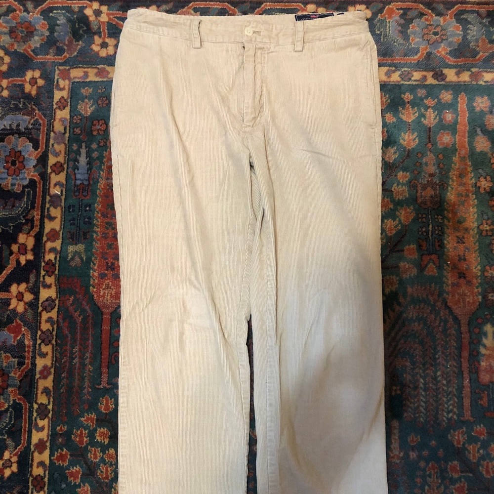 Men’s Light Tan Vineyard Vines Corduroy Pants